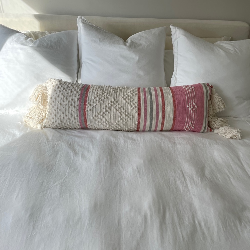 Anthropologie bolster pillow